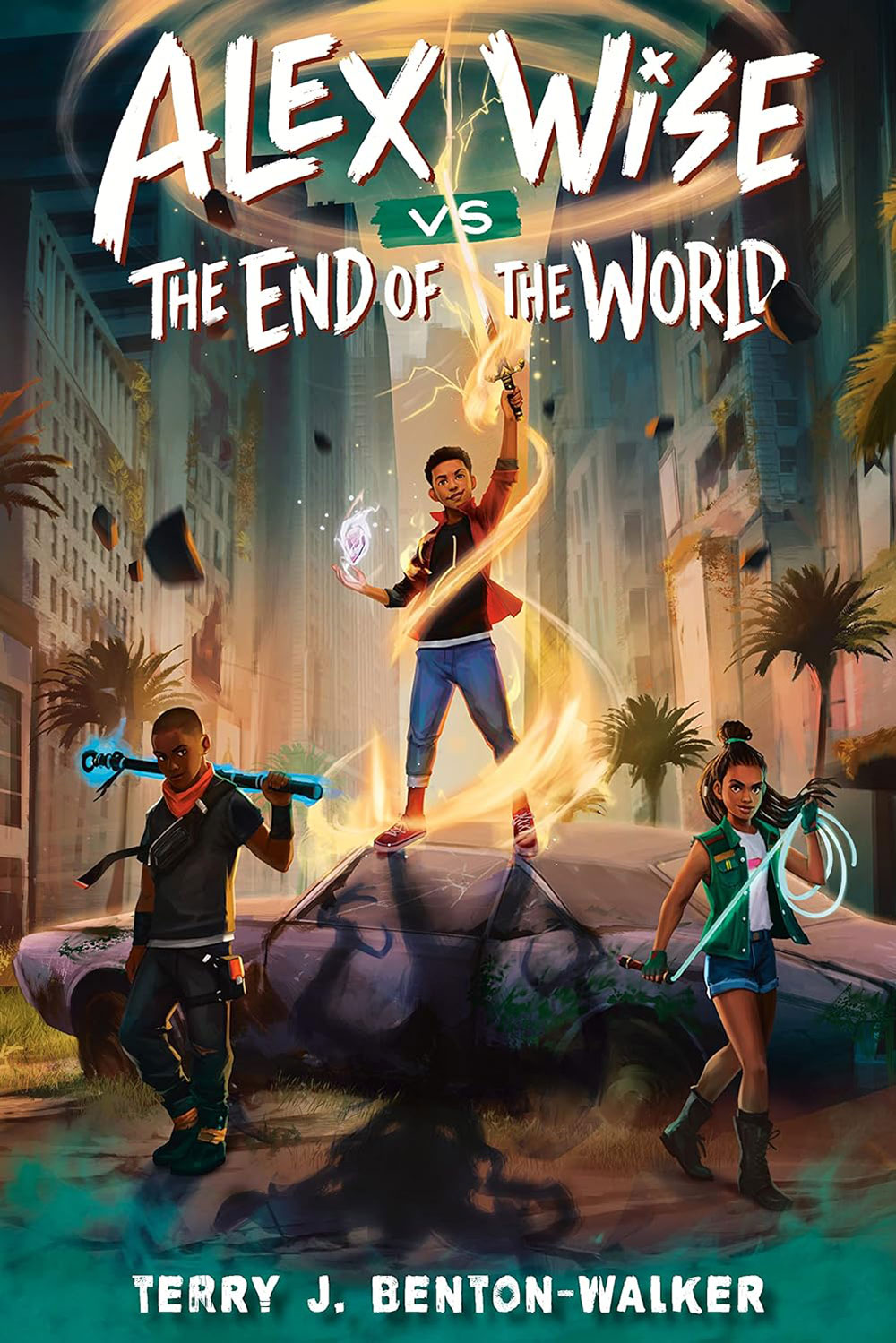 Book cover for Alex Wise vs. the End of the World by Terry J. Benton-Walker