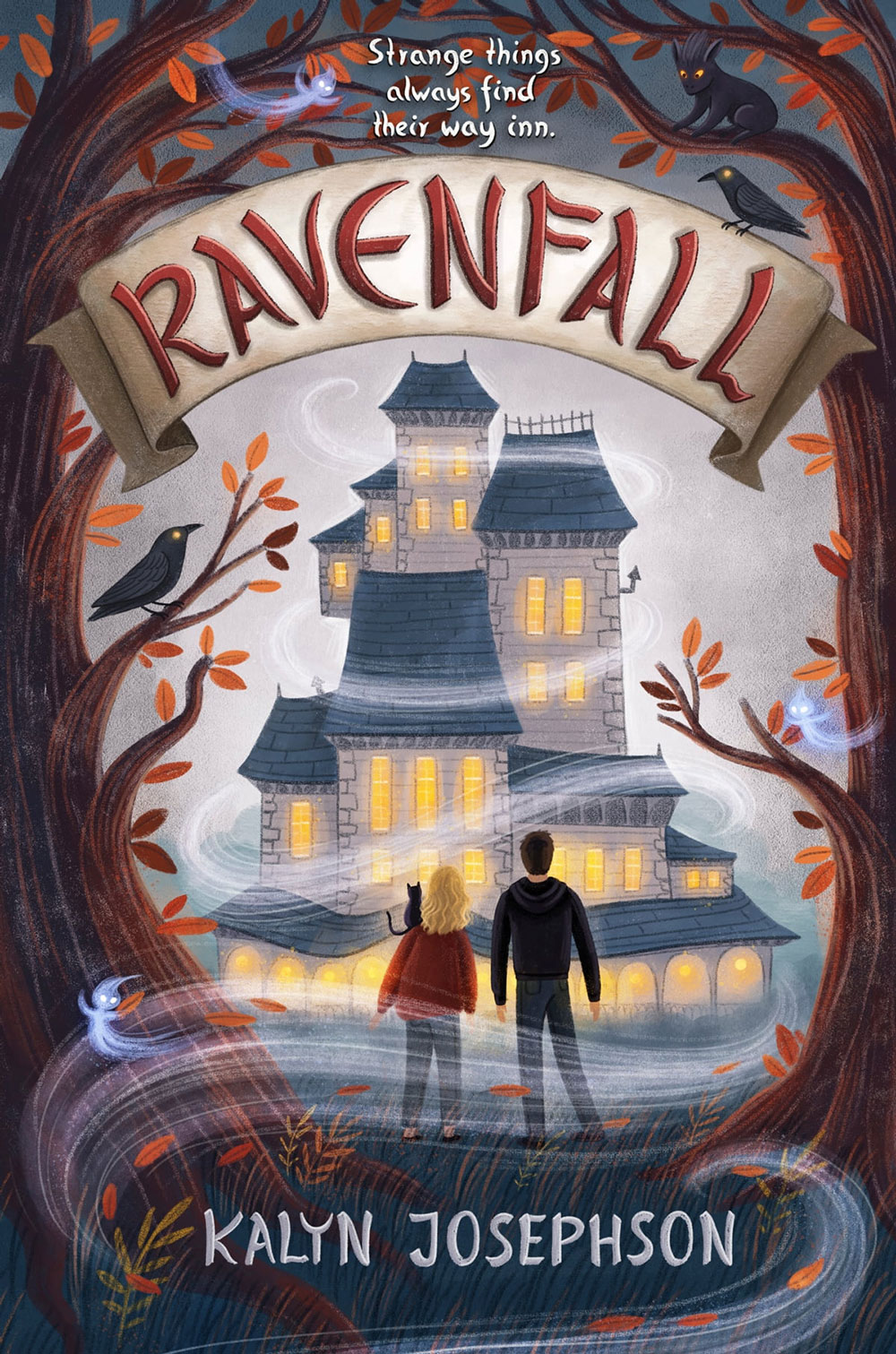 Book cover for Ravenfall by Kalyn Josephson