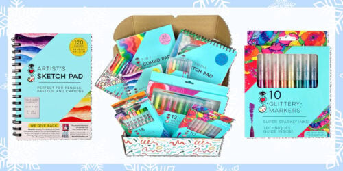 Holly Jolly Giveaways: iHeartArt I Heart Drawing Art Supply Bundle