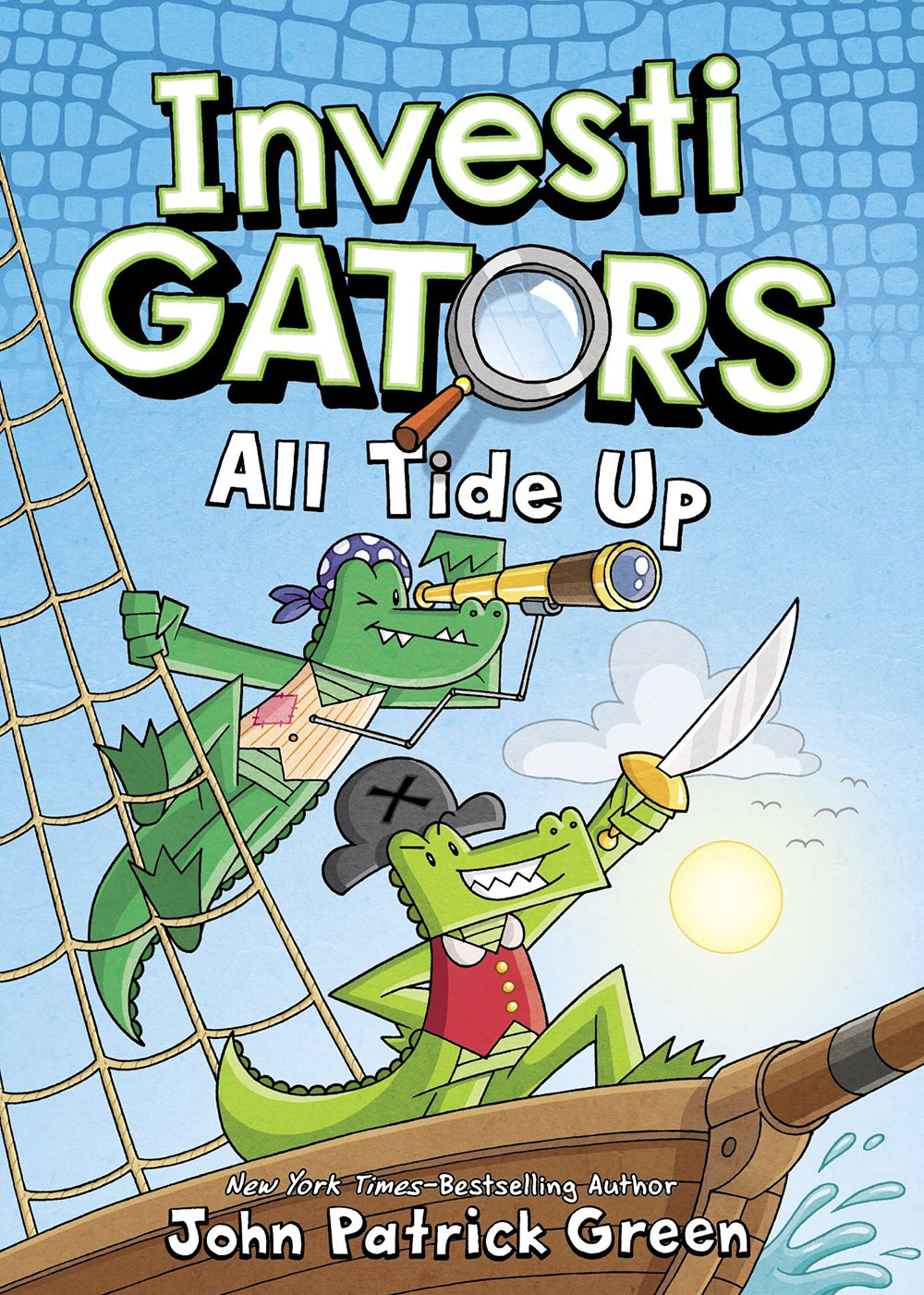 Book cover for InvestiGators: All Tide Up by John Patrick Green