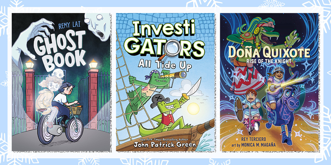 Holly Jolly Giveaways: Macmillan Action-Packed Graphic Novels