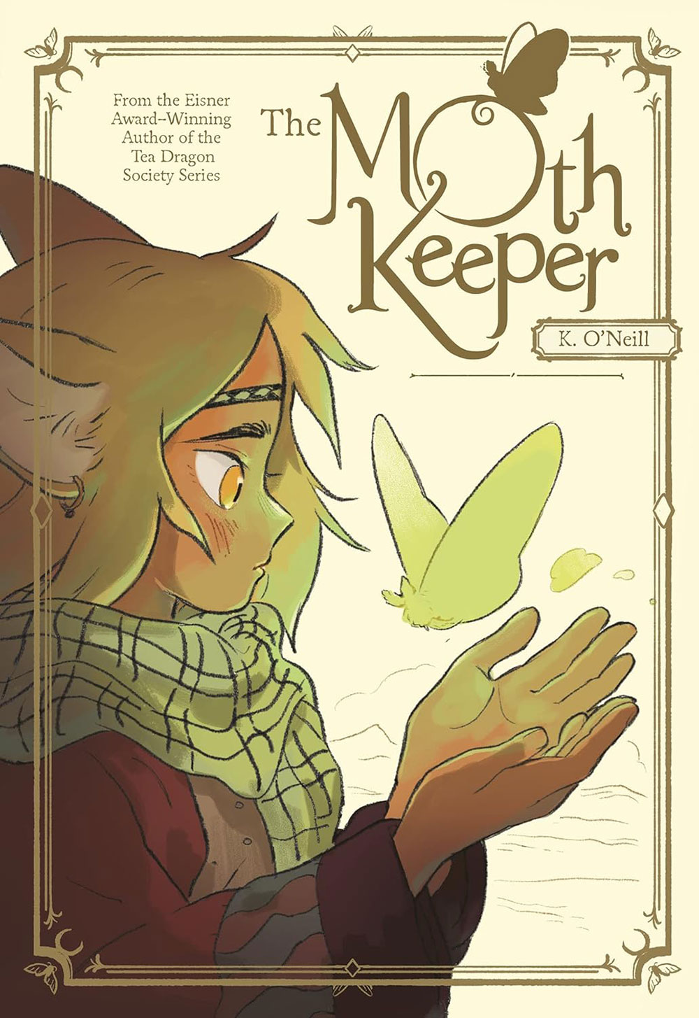 Book cover for The Moth Keeper by K O'Neill