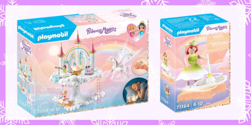 Holly Jolly Giveaways: PLAYMOBIL Rainbow Castle in the Clouds Collection
