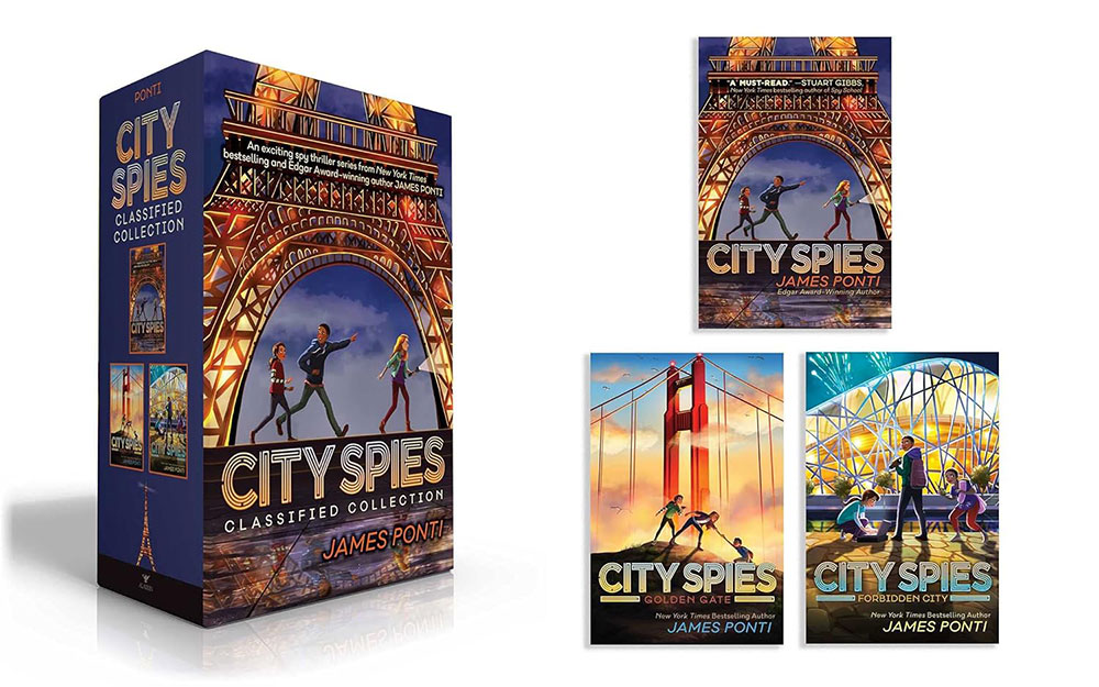 City of Spies Classified Box Set Collection box art and book covers