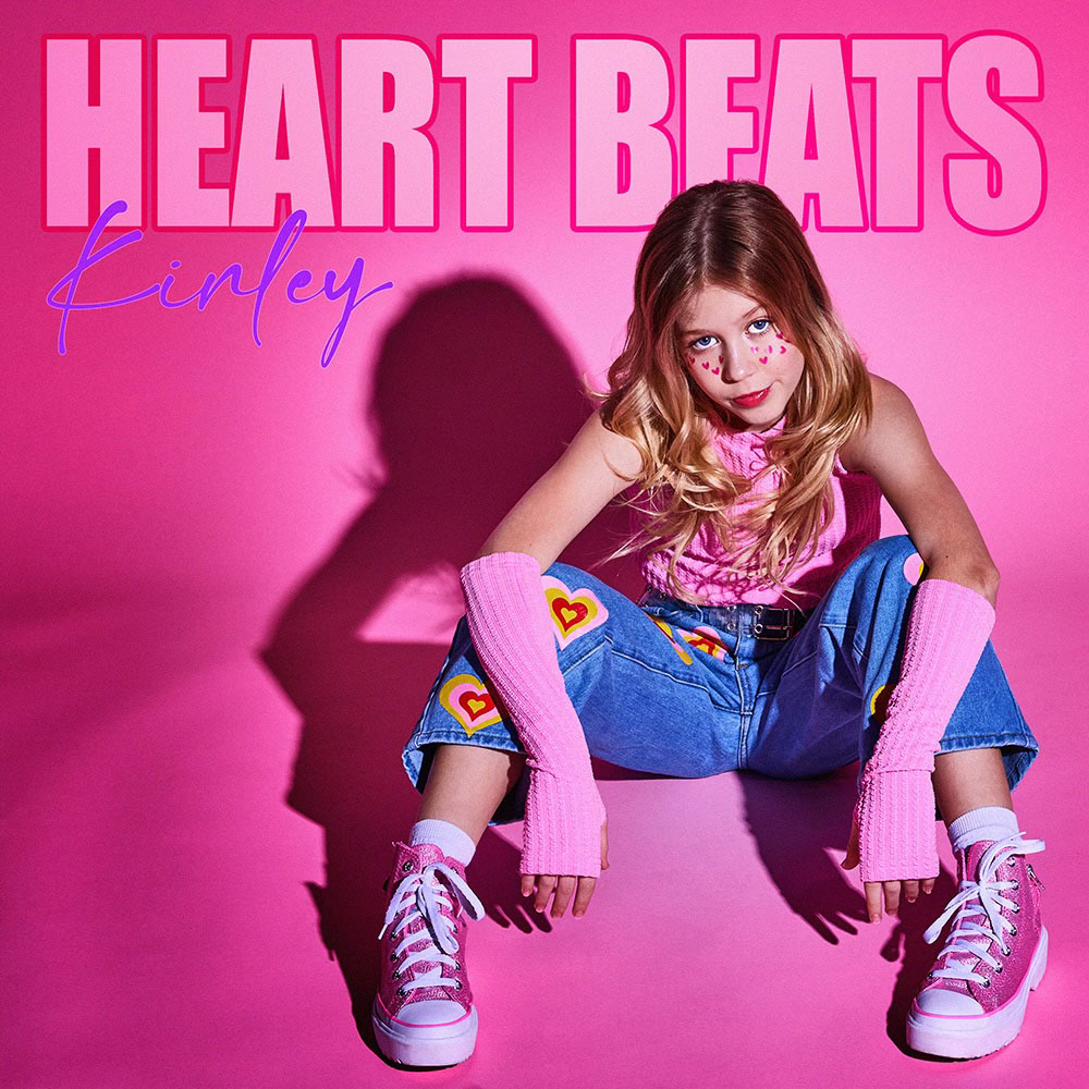 Cover art for Kinley Cunningham's Single "Heartbeats"
