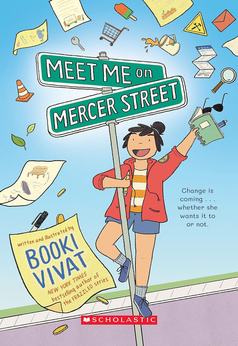 Book cover for Meet Me on Mercer Street by Booki Vivat