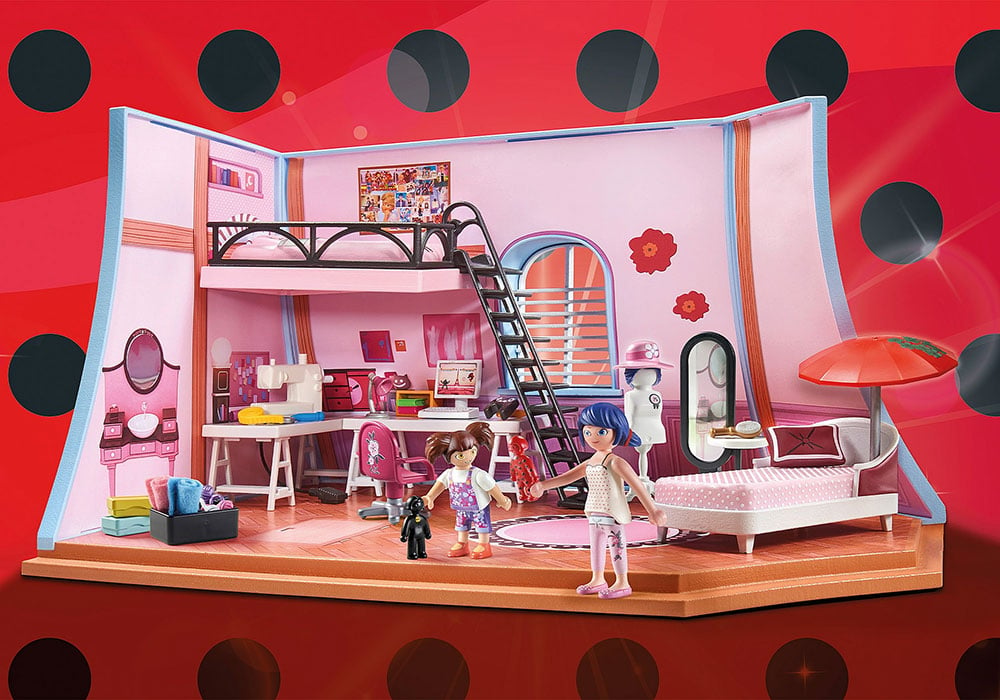 Marinette's Loft PLAYMOBIL Miraculous Playset